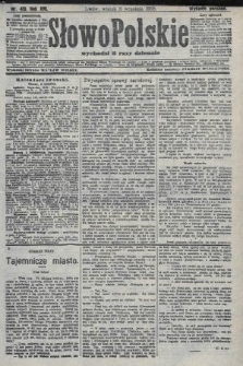 Słowo Polskie (wydanie poranne). 1908, nr 419