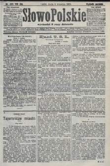 Słowo Polskie (wydanie poranne). 1908, nr 420