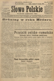 Słowo Polskie. 1932, nr 9