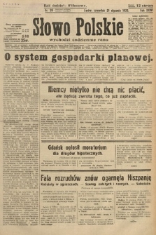 Słowo Polskie. 1932, nr 20