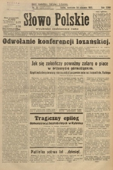 Słowo Polskie. 1932, nr 23