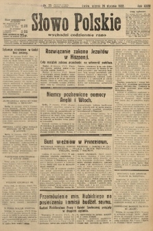 Słowo Polskie. 1932, nr 25