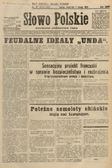 Słowo Polskie. 1932, nr 37