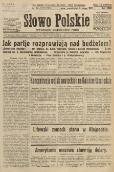Słowo Polskie. 1932, nr 38