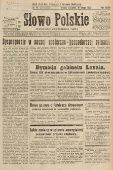 Słowo Polskie. 1932, nr 48
