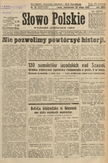 Słowo Polskie. 1932, nr 52