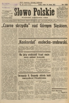 Słowo Polskie. 1932, nr 54