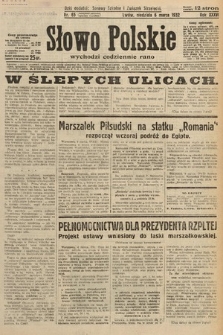 Słowo Polskie. 1932, nr 65