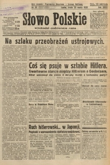 Słowo Polskie. 1932, nr 81