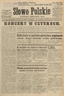Słowo Polskie. 1932, nr 87