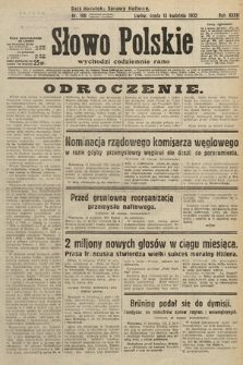 Słowo Polskie. 1932, nr 100