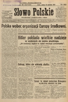 Słowo Polskie. 1932, nr 103