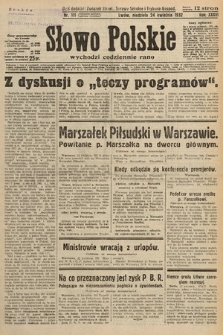 Słowo Polskie. 1932, nr 111