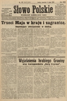Słowo Polskie. 1932, nr 122