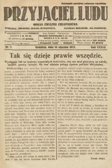 Przyjaciel Ludu : organ Związku Chłopskiego. 1925, nr 3