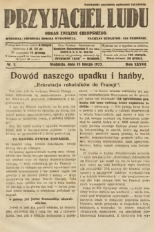 Przyjaciel Ludu : organ Związku Chłopskiego. 1925, nr 7
