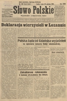 Słowo Polskie. 1932, nr 169
