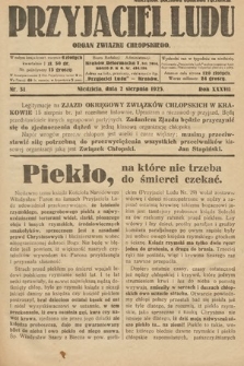 Przyjaciel Ludu : organ Związku Chłopskiego. 1925, nr 31