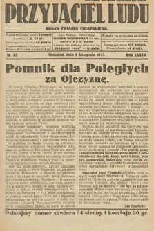 Przyjaciel Ludu : organ Związku Chłopskiego. 1925, nr 45