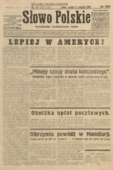 Słowo Polskie. 1932, nr 221