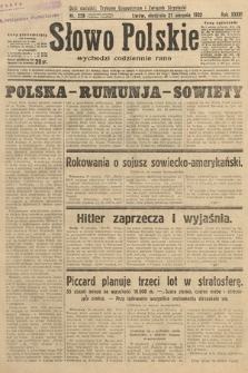 Słowo Polskie. 1932, nr 228