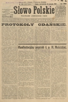 Słowo Polskie. 1932, nr 229