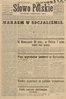 Słowo Polskie. 1932, nr 231
