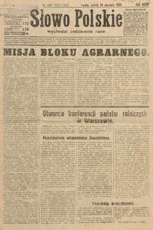 Słowo Polskie. 1932, nr 233