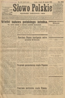 Słowo Polskie. 1932, nr 237