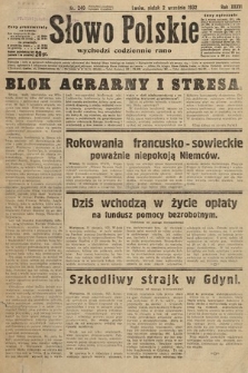 Słowo Polskie. 1932, nr 240