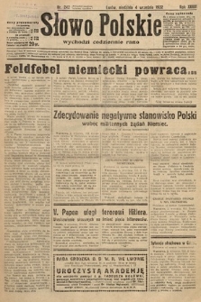 Słowo Polskie. 1932, nr 242