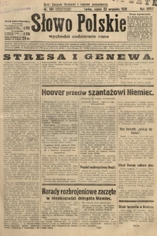 Słowo Polskie. 1932, nr 261