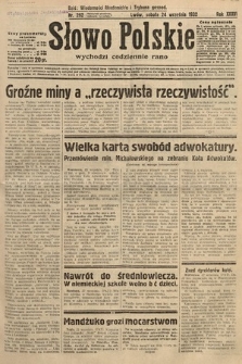 Słowo Polskie. 1932, nr 262