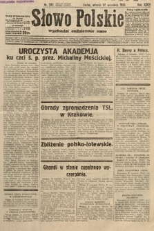 Słowo Polskie. 1932, nr 265