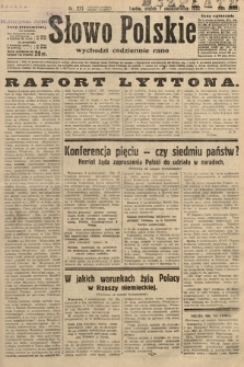Słowo Polskie. 1932, nr 275