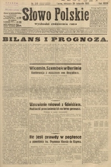 Słowo Polskie. 1932, nr 319