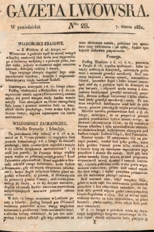 Gazeta Lwowska. 1831, nr 28