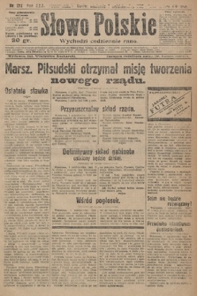 Słowo Polskie. 1926, nr 272