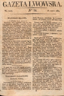 Gazeta Lwowska. 1831, nr 32
