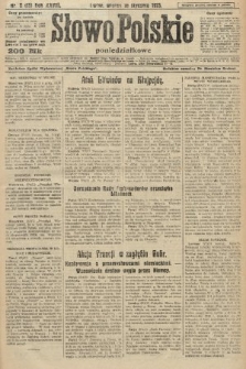 Słowo Polskie (poniedziałkowe). 1923, nr 2 (15)