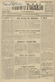 Słowo Polskie (poniedziałkowe). 1923, nr 3 (23)