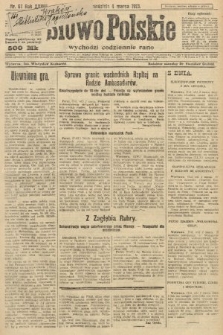 Słowo Polskie. 1923, nr 62