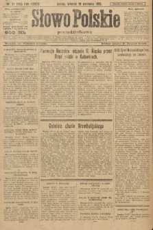 Słowo Polskie (poniedziałkowe). 1923, nr 21 (165)