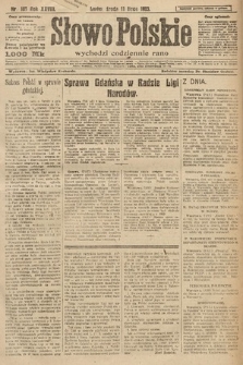 Słowo Polskie. 1923, nr 187