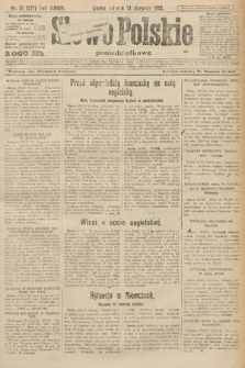 Słowo Polskie (poniedziałkowe). 1923, nr 31 (228)
