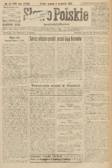 Słowo Polskie (poniedziałkowe). 1923, nr 33 (242)