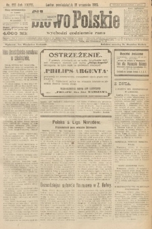 Słowo Polskie. 1923, nr 255