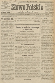 Słowo Polskie. 1923, nr 276