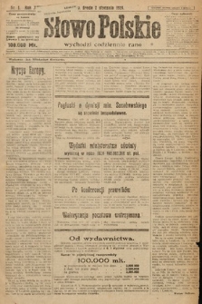 Słowo Polskie. 1924, nr 1
