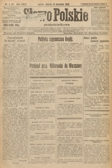 Słowo Polskie (poniedziałkowe). 1924, nr 1 (7)